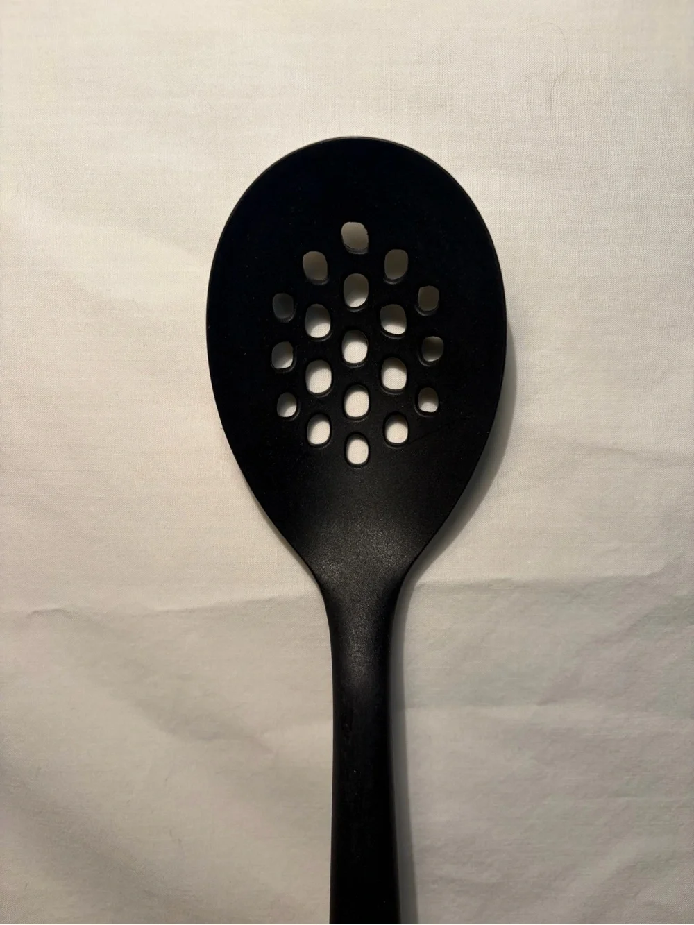 OXO Black Slotted Kitchen Spoon - utensil